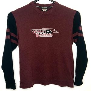 Harley Davidson Men’s Wool CrewNeck Sweater Large